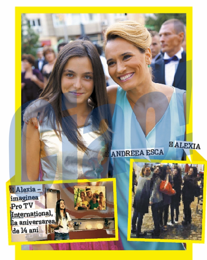 Andreea si fiica sa seamana foarte bine