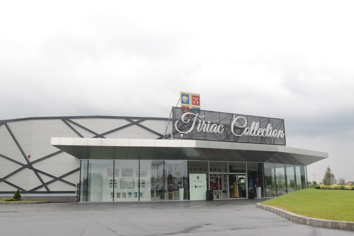 Galeriile Tiriac Collection sunt situate vis-a-vis de aeroportul Henri Coanda