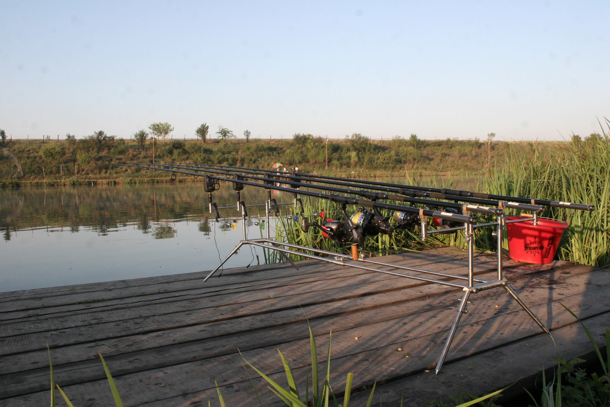 Politistul a murit in timpul unei partide de pescuit