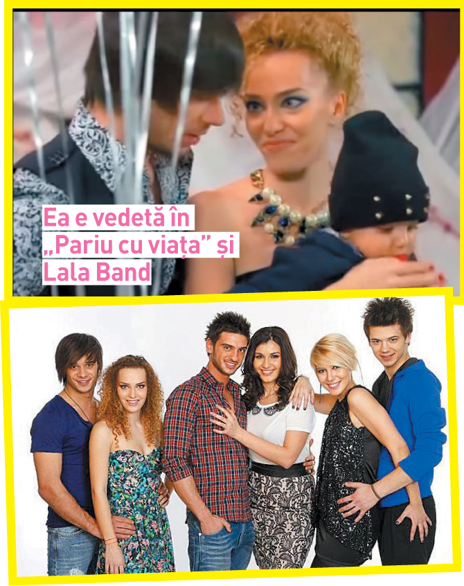 Alexia s-a lansat odata cu LaLa Band si serialul Pariu cu Viata