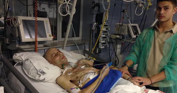 Alex Margarit alaturi de tatal sau