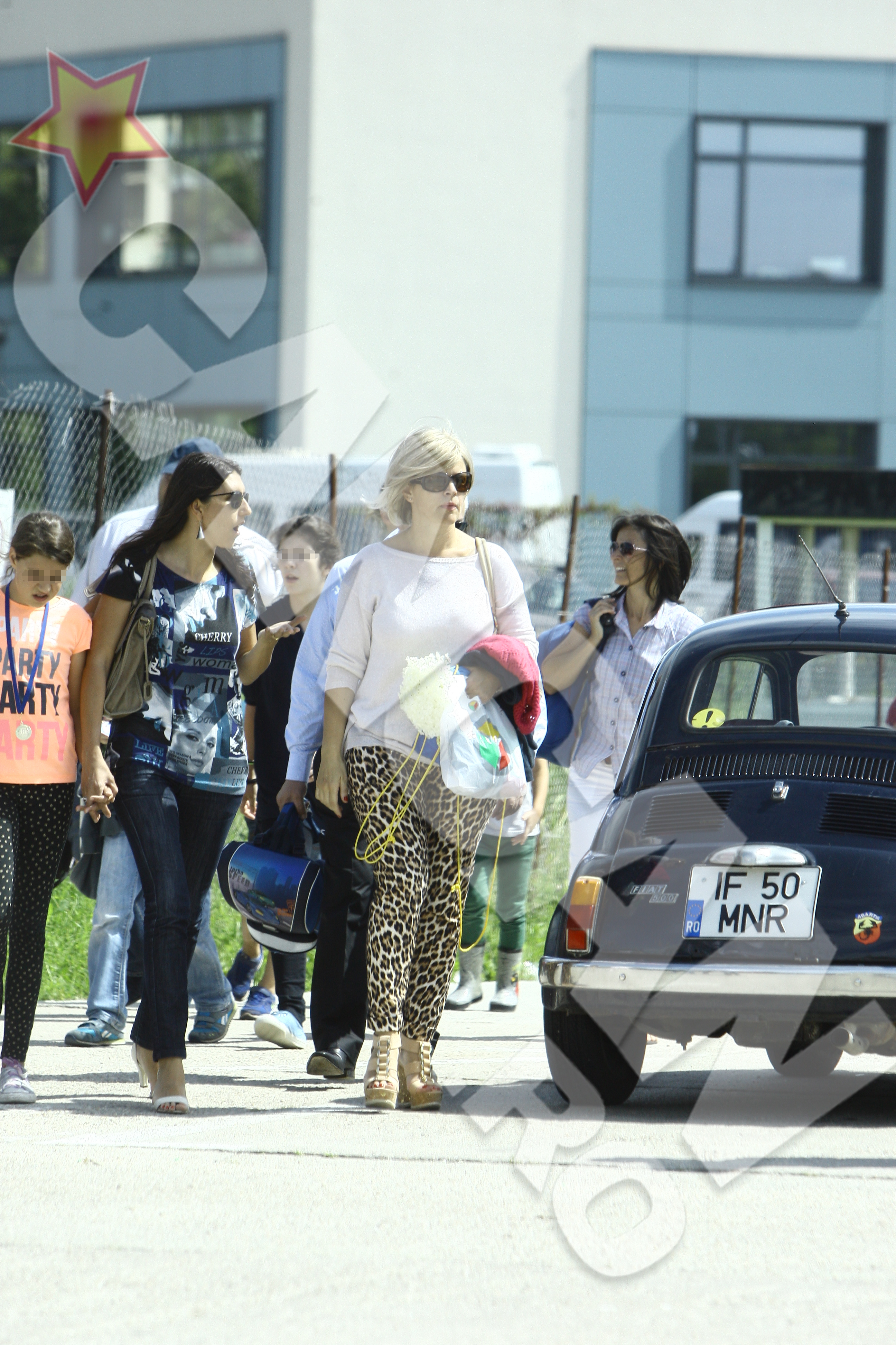 Sanda Ladosi a fost una dintre cele mai sexy mamici de la eveniment