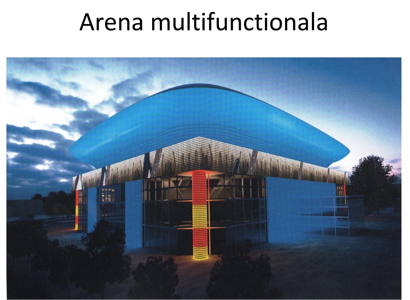 Arena Multifunctionala va fi construita in complexul Lia Manoliu