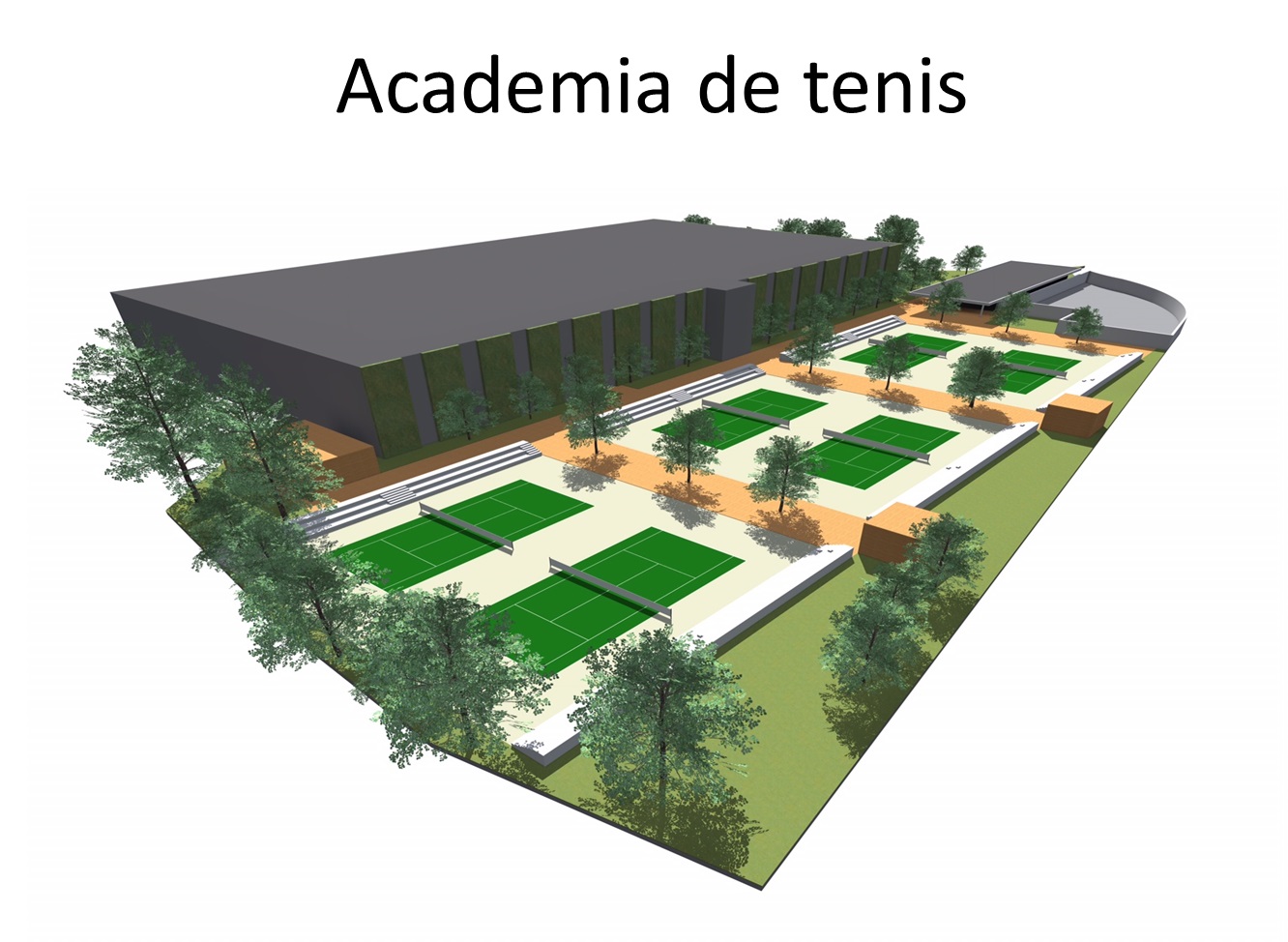 Lucrarile la Academai de Tenis vor incepe cat de curand, iar pana la sfarsitul anului aceasta va fi gata