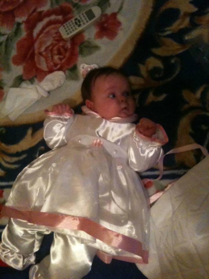 Dupa grele incercari, Madalin Arcudean are o fetita perfect sanatoasa