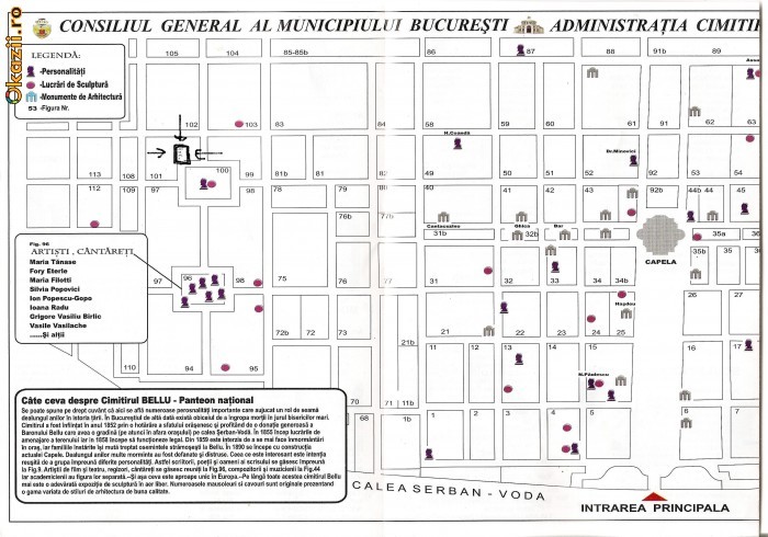 Un proprietar cere 20.000 de euro epntru un loc de veci in cimitirul Bellu