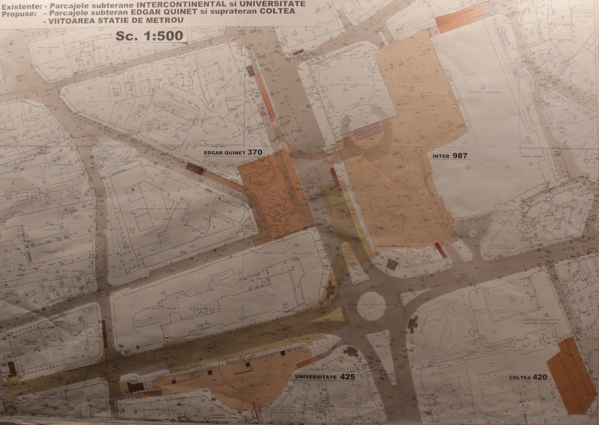 In scurt timp in curtea spitalului Coltea va fi amenajata o noua parcare