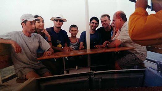 Imaginea din vremea in care Huidu inca era in echipa Cronicii