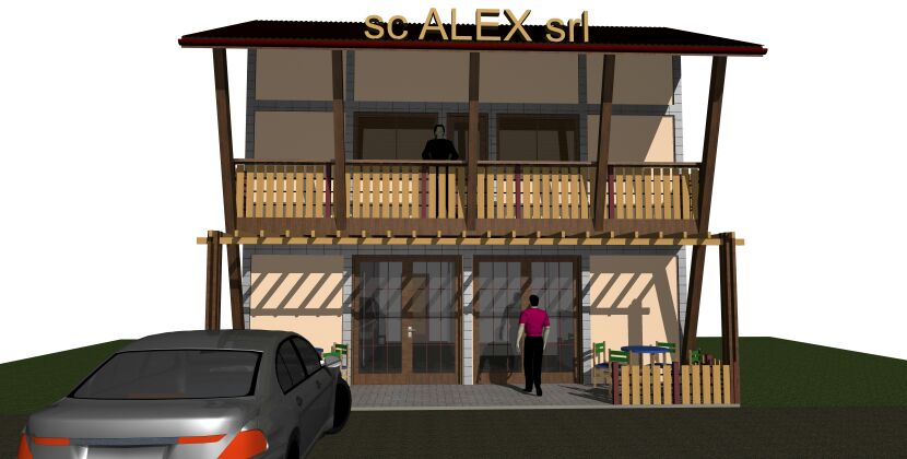 Asa va arata bistroul pe care il va construi