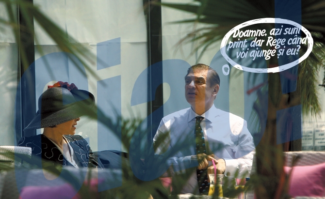 Printul si printesa au luat masa in oras