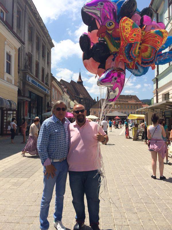 Ilie Nastase alaturi de Piedone