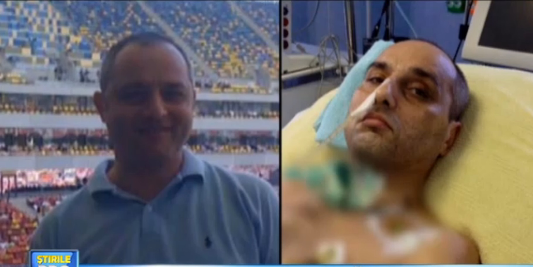 Dan, cel de-al doilea sofer al autocarului, a reusit sa-si miste mainile