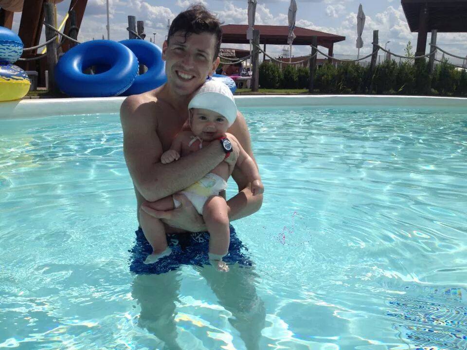 Ionut alaturi de cea mai importanta persoana din viata sa