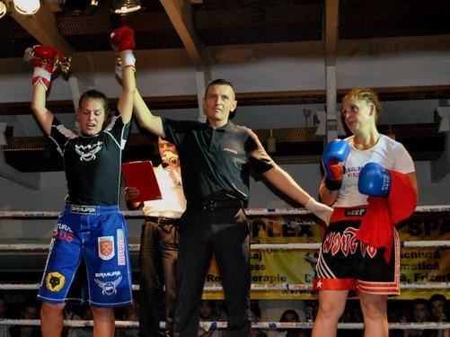 Xena a reusit sa-si doboare adversare doar din trei runde