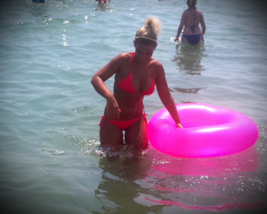 Maria Secrieriu s-a balacit cat a putut de mult in acest concediu