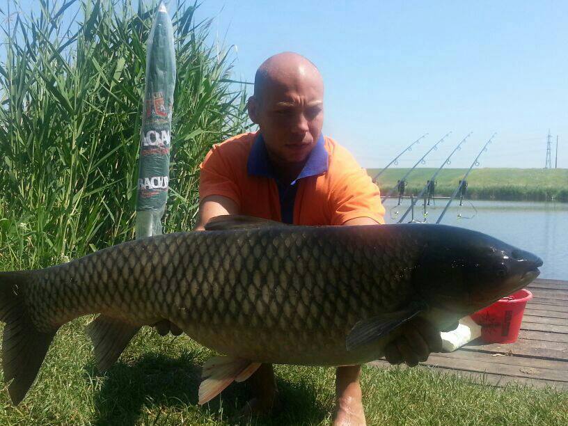 Claudiu si o captura superba pe Balta Lazar