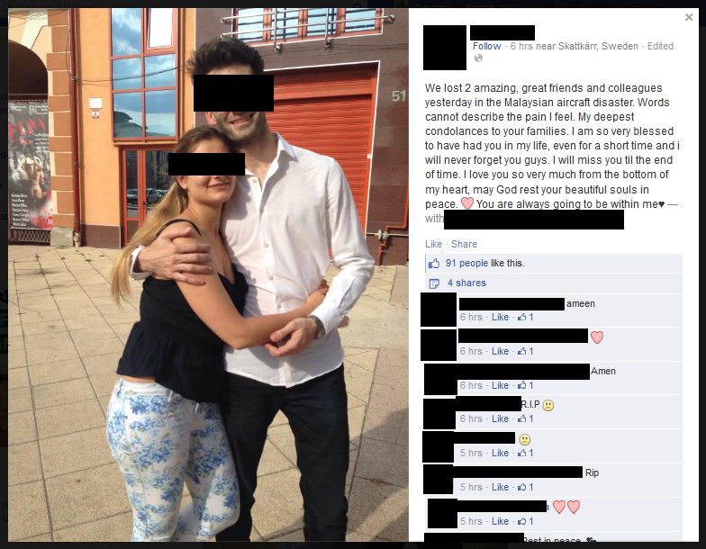 Andrei impreuna cu iubita sa au pierit in teribila tragedie aviatica