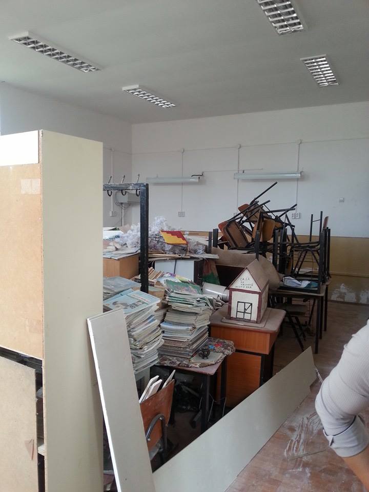 Asa arata acum biblioteca care ii va purta numele tinerei studente la medicina