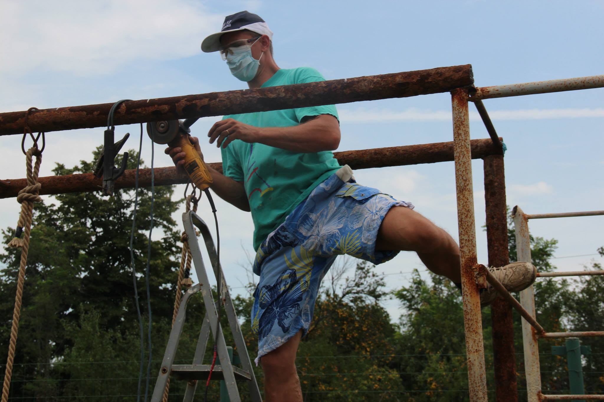 Iulian Stroe a construit aproape singur aparatul