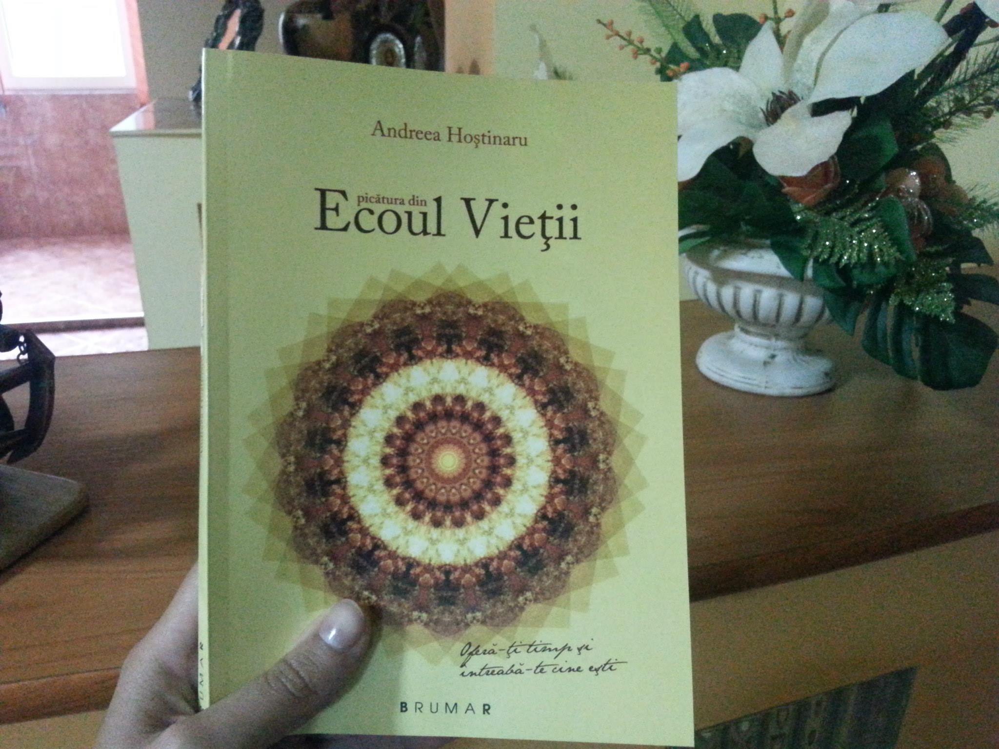 Cartea scrisa de Andreea a fost lansata in acest an