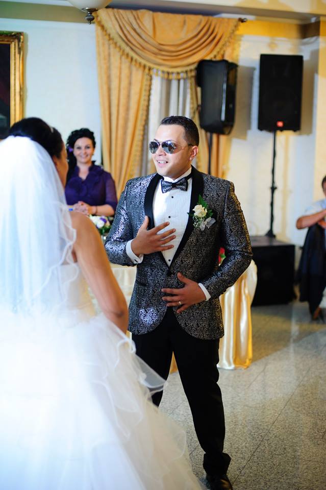 Dansatorul a facut furori la propria nunta