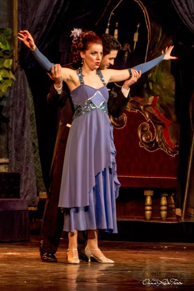 Amelia Antoniu este soprana la Teatrul National de Opereta 