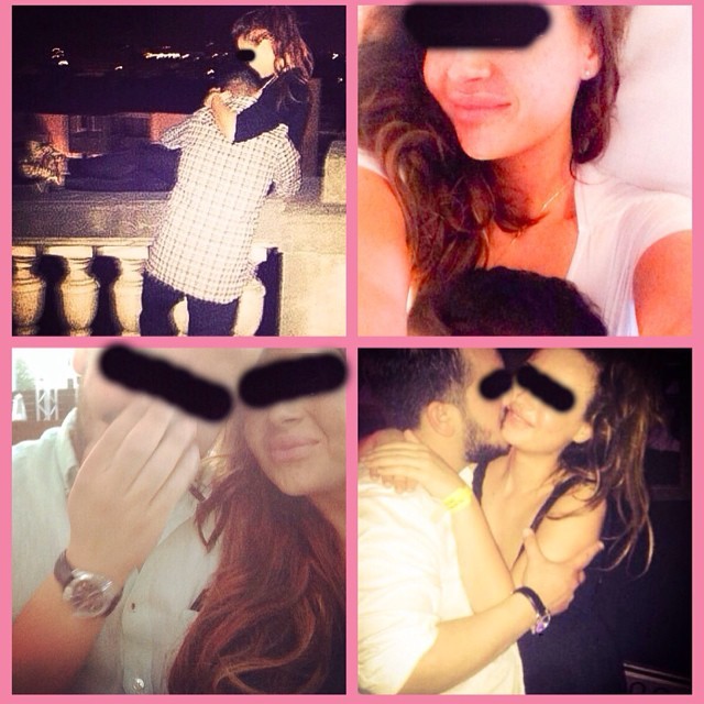 Oana a impartasit prietenilor virtuali imagini cu noul sau iubit