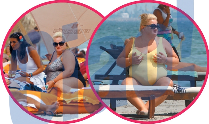 Anca Ivanescu nu pare pare sa fie deranjata de parerile celor din jur