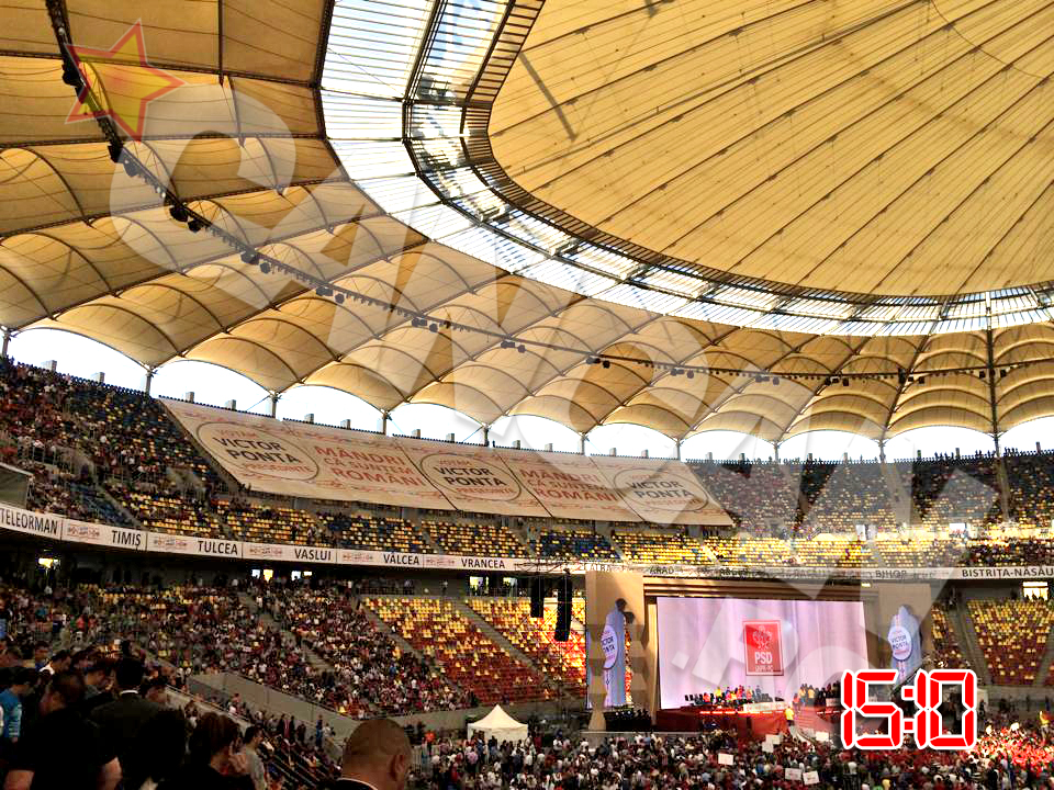 Stadionul National devine neincapator pentru miile de romani