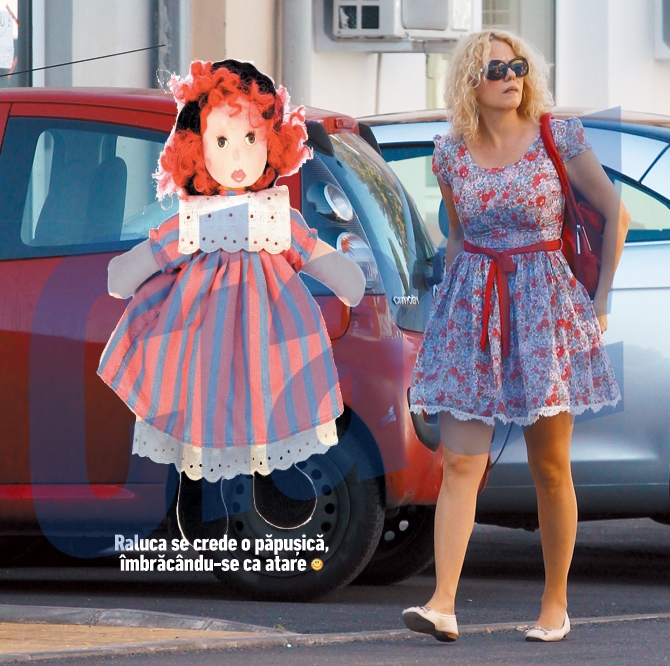 Raluca Moianu a fost surprinsa de paparazzi Ciao! intr-o vizita la fostul sot