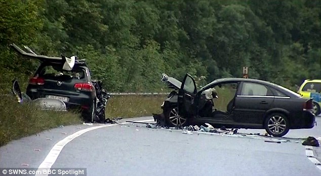 Asa aratau masinile implicate in accident