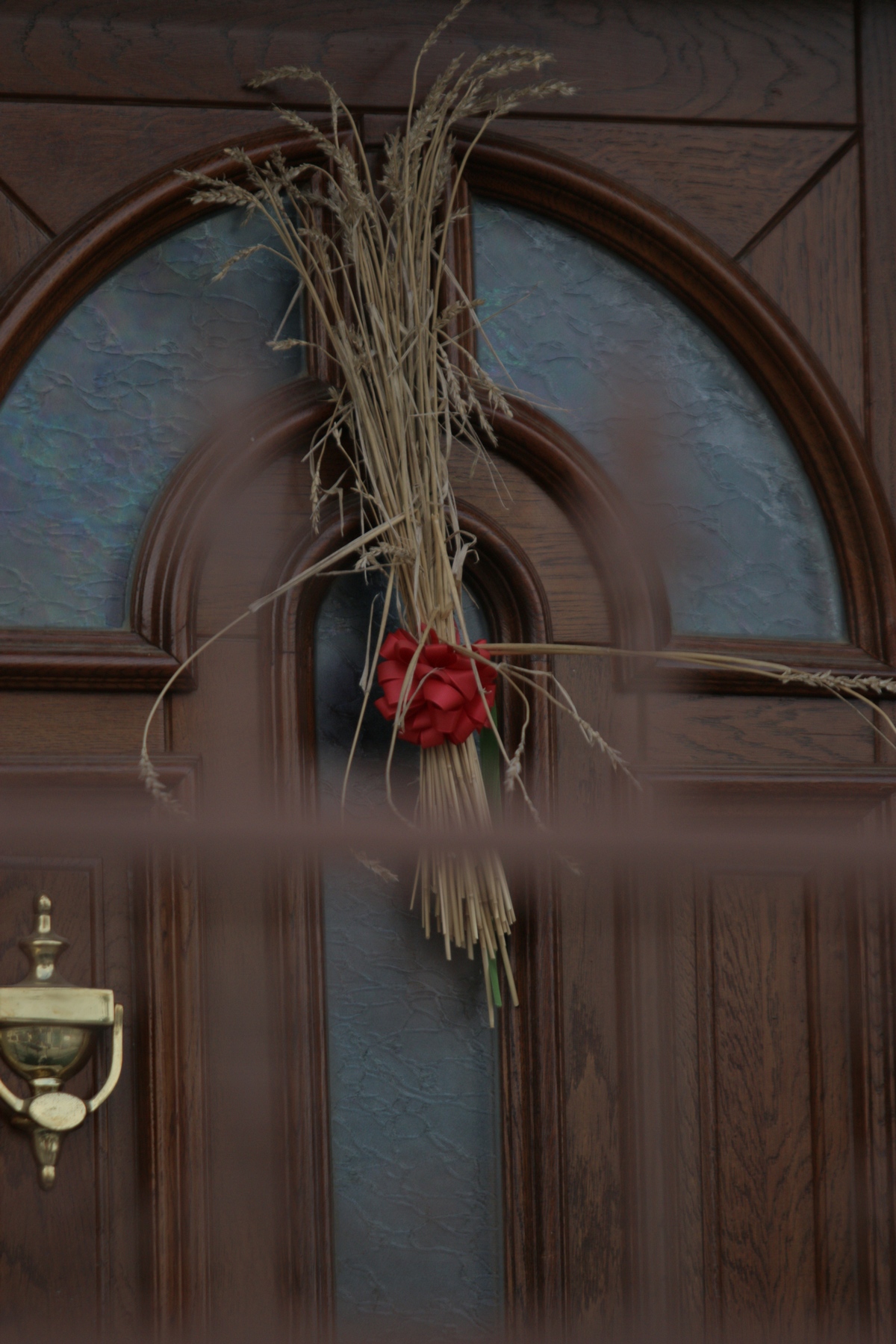 Pe usa lui Iovan sta de la Rusalii un manuchi de spice de grau