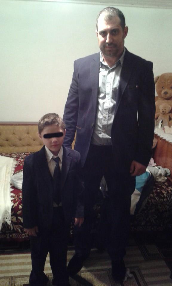 George Dragomir alaturi de fiul sau Alex