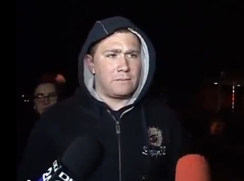 Andrei s-a facut de ras cand a fost intervievat de jurnalisti