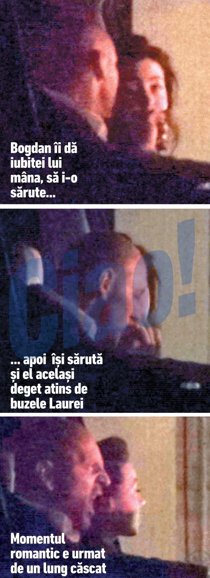 Portarul generatiei de aur in tandreturi cu iubita sa