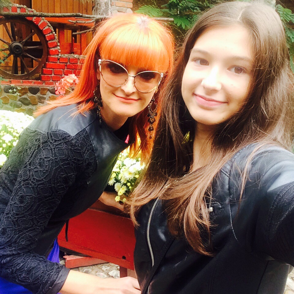 Avocata, alaturi de fiica ei