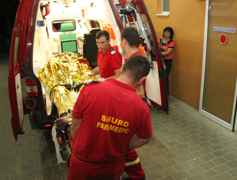 O femeie a fost incendiata intr-o localitate langa Iasi