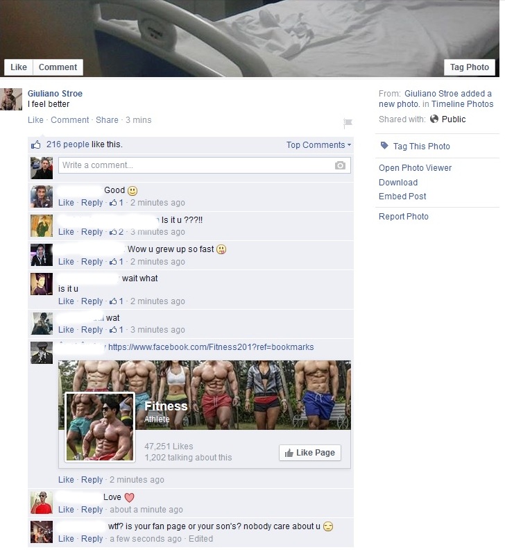 Iulian este pus la zid de majoritatea fanilor fiului sau