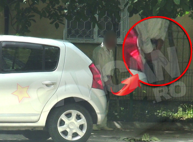 Judecatorul s-a urinat in publi