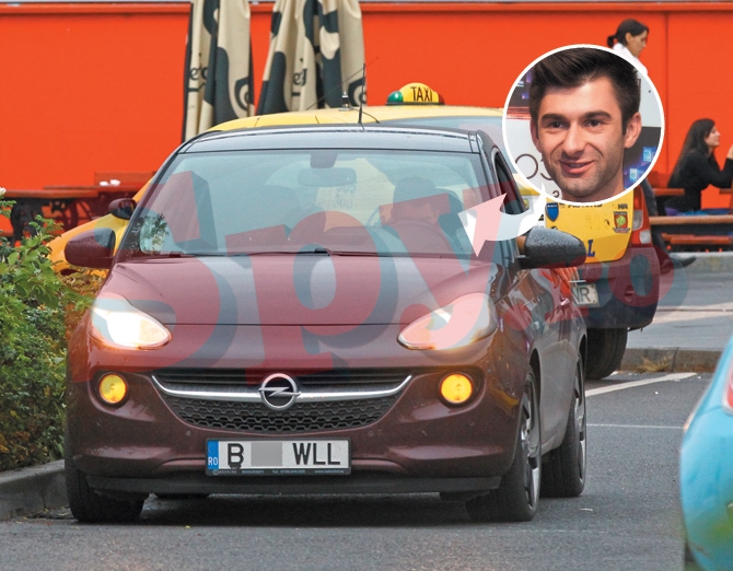 Paul Ipate a stat aproape jumatate de ora in masina sa isi astepte iubita