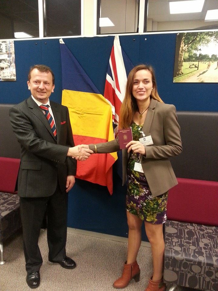 Mariana a fost prima romanca care a votat in Anglia