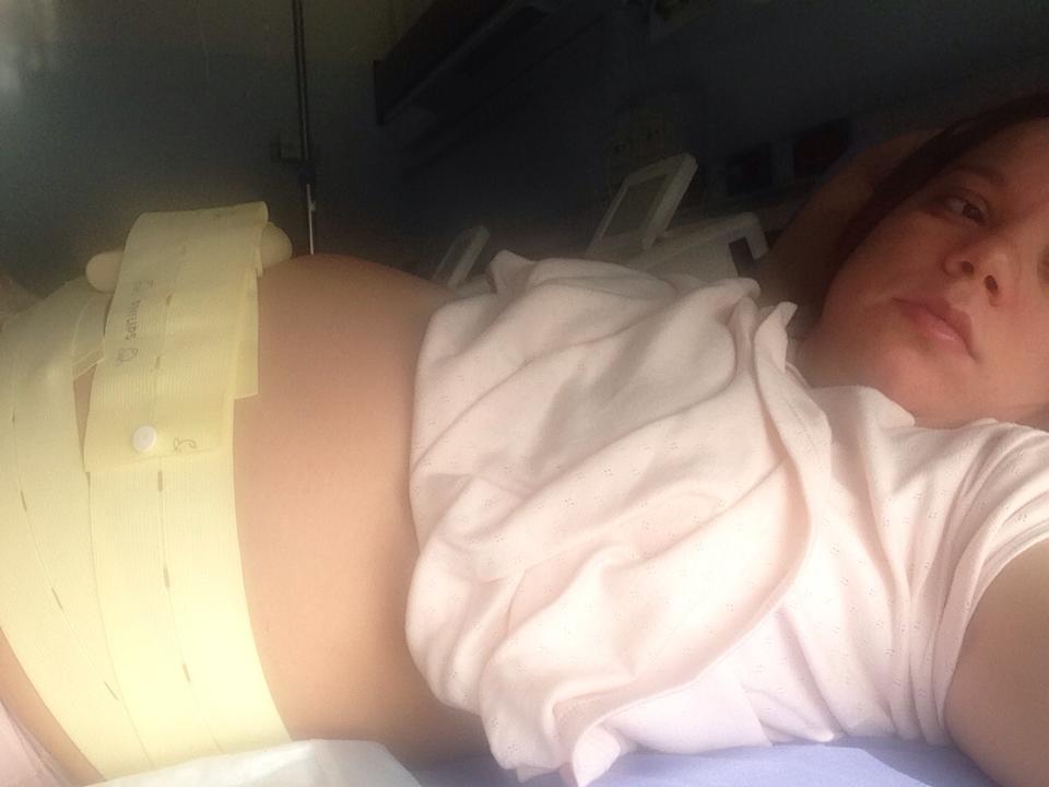 Madalina a nascut prin cezariana