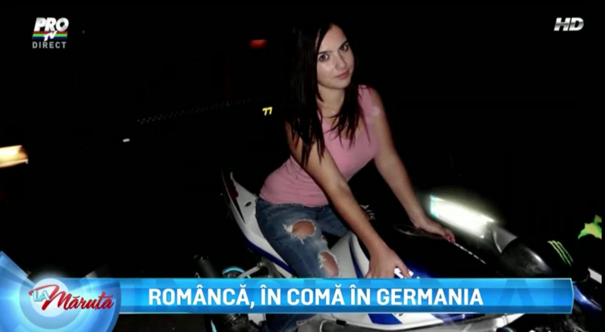 Asa arata Ioana, inainte sa plece din tara