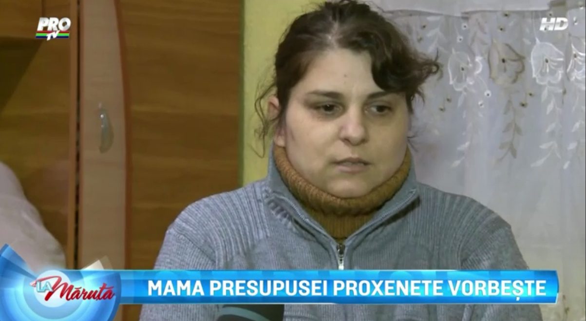 Mama Florentinei spune ca nu isi poate ierta fiica