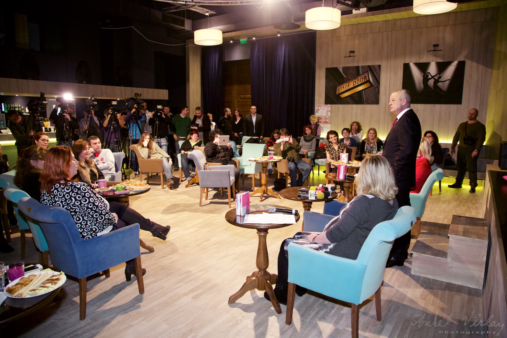 Primarul general Sorin Oprescu a fost astazi prezent la o lansare de carte