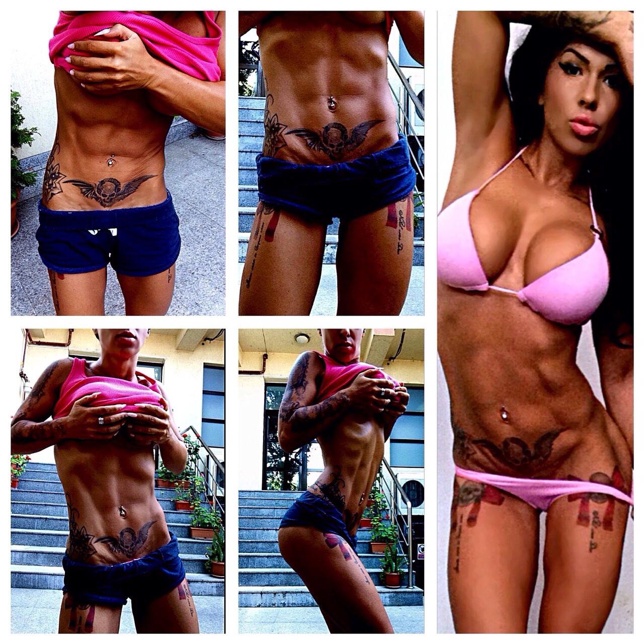 Michelle arata senzational, iar ea este si mama a doi ingeri de copii