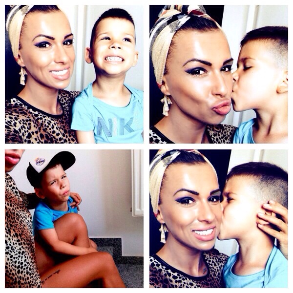 Adrian seamana leit cu mama sa, Mihaela