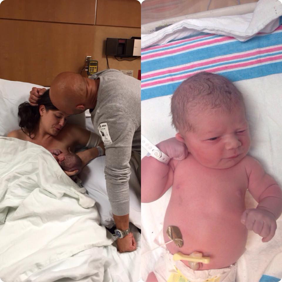 Micutul a cantarit peste patru kilograme la nastere