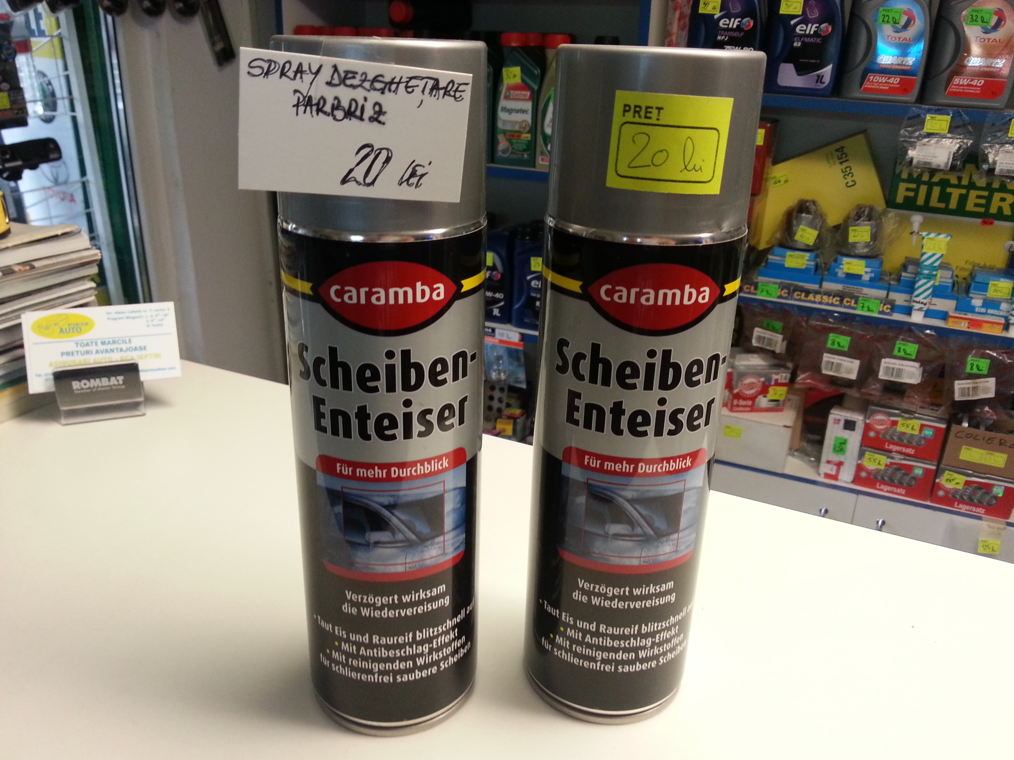 Cea mai eficienta metoda ramane spayul de dezghetare