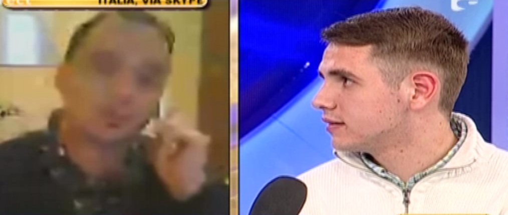 Ryan vorbeste cu fratele sau din Italia